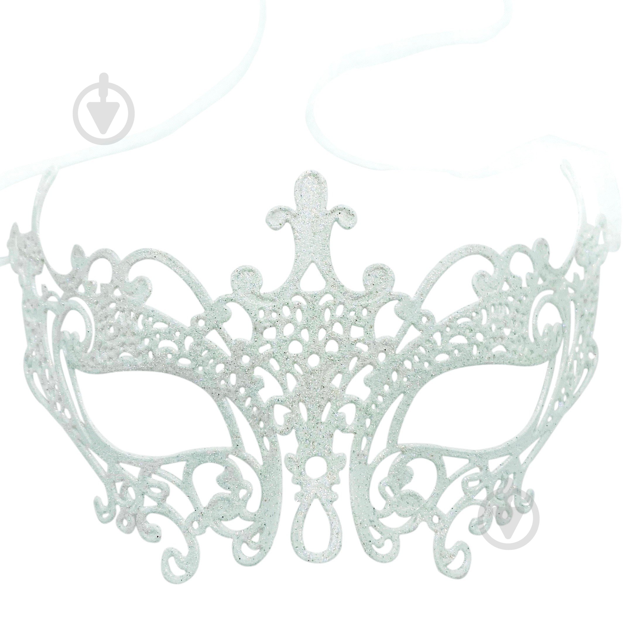 Елочная игрушка Маска 20x10 см - фото 1 Елочная игрушка Маска 20x10 см - фото 1