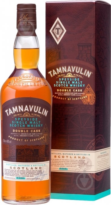Виски Tamnavulin Виски Double cask шотландский односолодовый 40% 0.7 0,7 л - фото 8