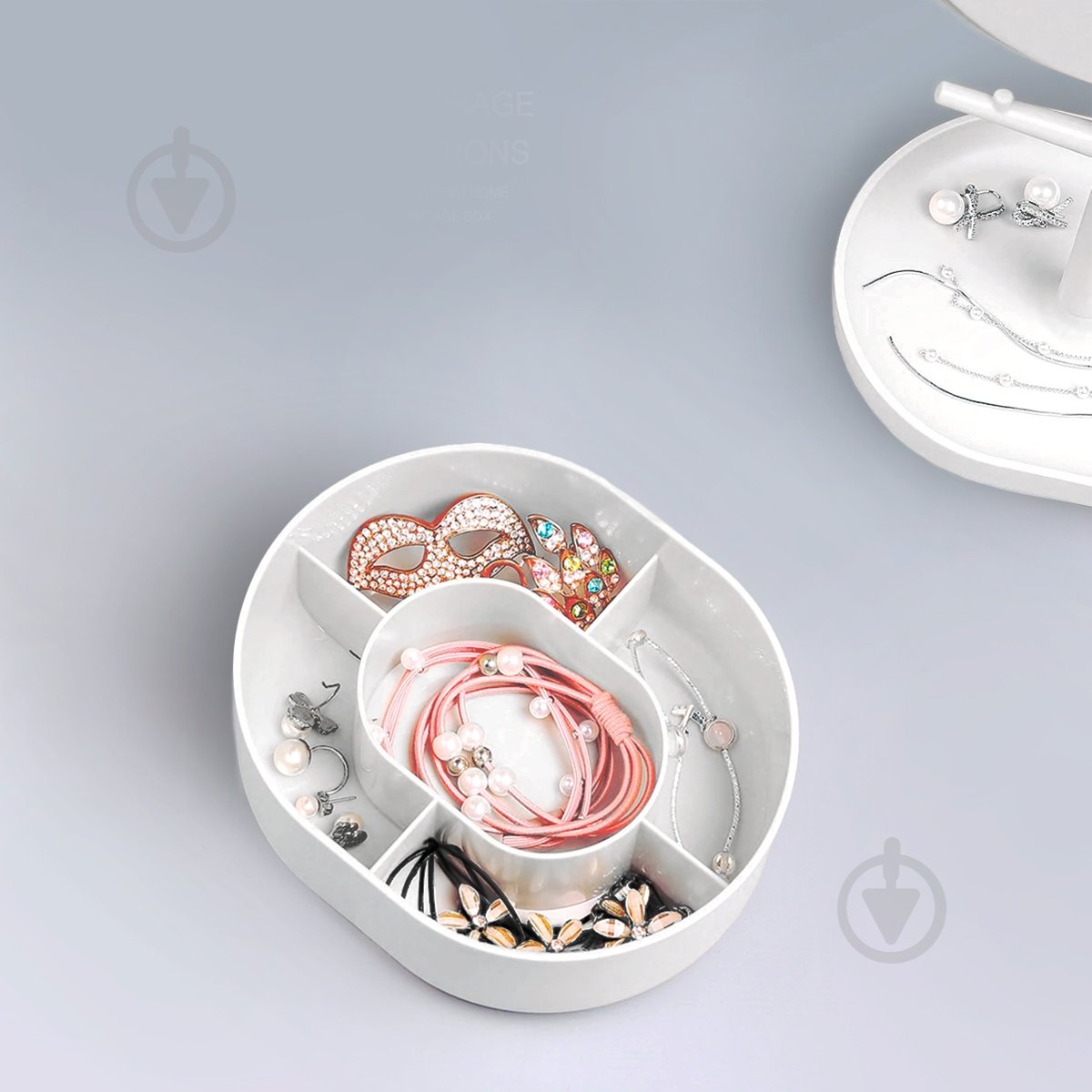 Зеркало косметическое BP-37 WHITE - фото 6