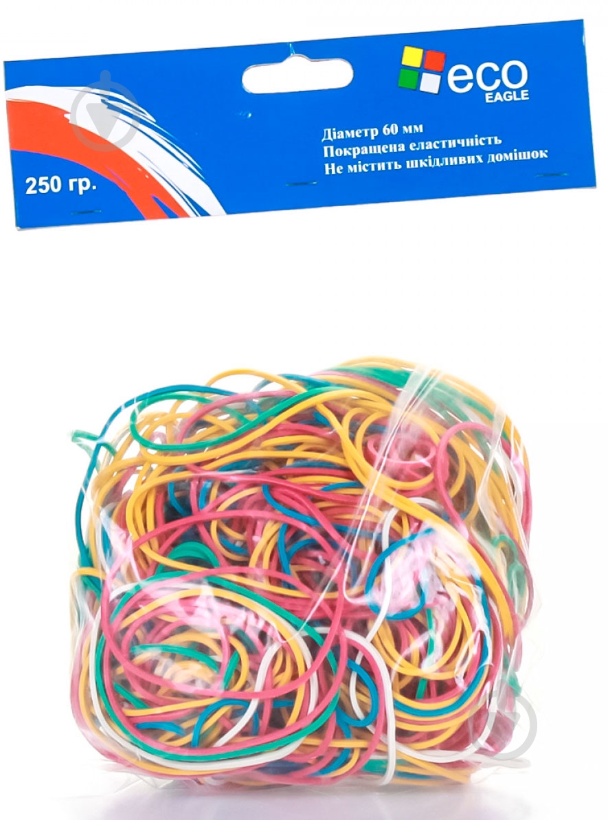 Резинки для денег EGO EAGLE 60 мм, 250 г - фото 1 Резинки для денег EGO EAGLE 60 мм, 250 г - фото 1