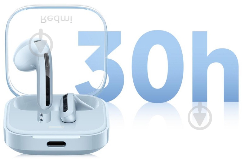 Навушники Xiaomi Redmi Buds 6 Active white (1071779) - фото 6