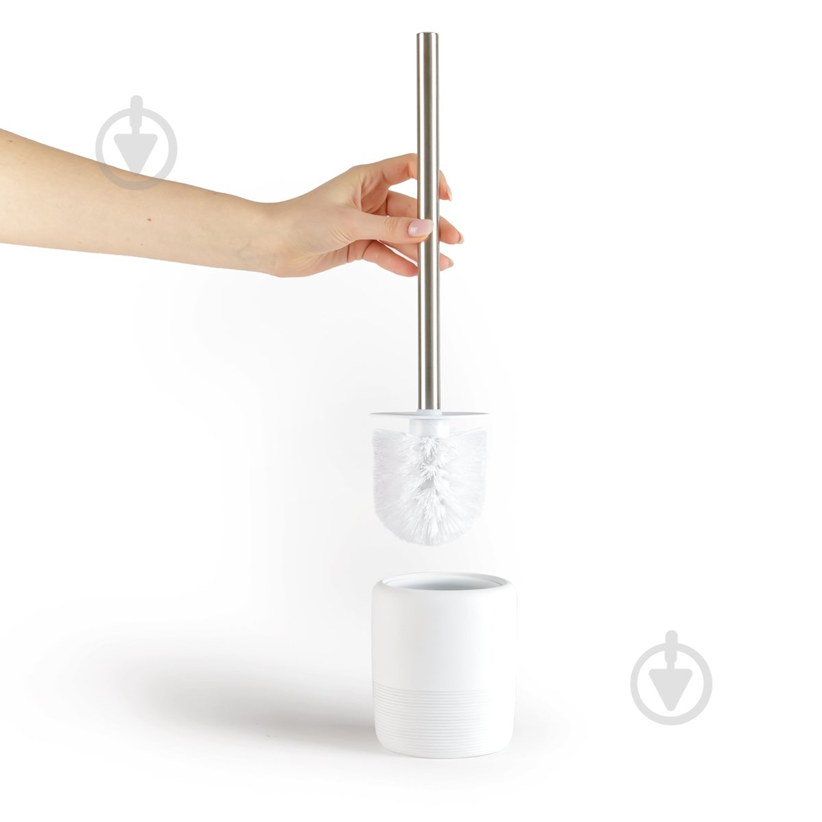 Ершик для унитаза MVM Boston BA-06 White - фото 5