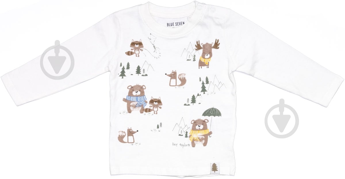 Кофта Blue Seven с рисунокм р.104 в ассортименте - фото 2 Кофта Blue Seven с рисунокм р.104 в ассортименте - фото 2