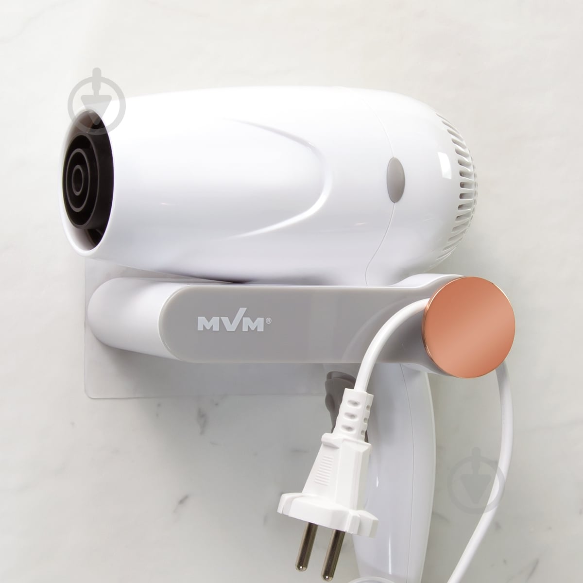 Держатель для фена MVM BP-32 white/gray - фото 6