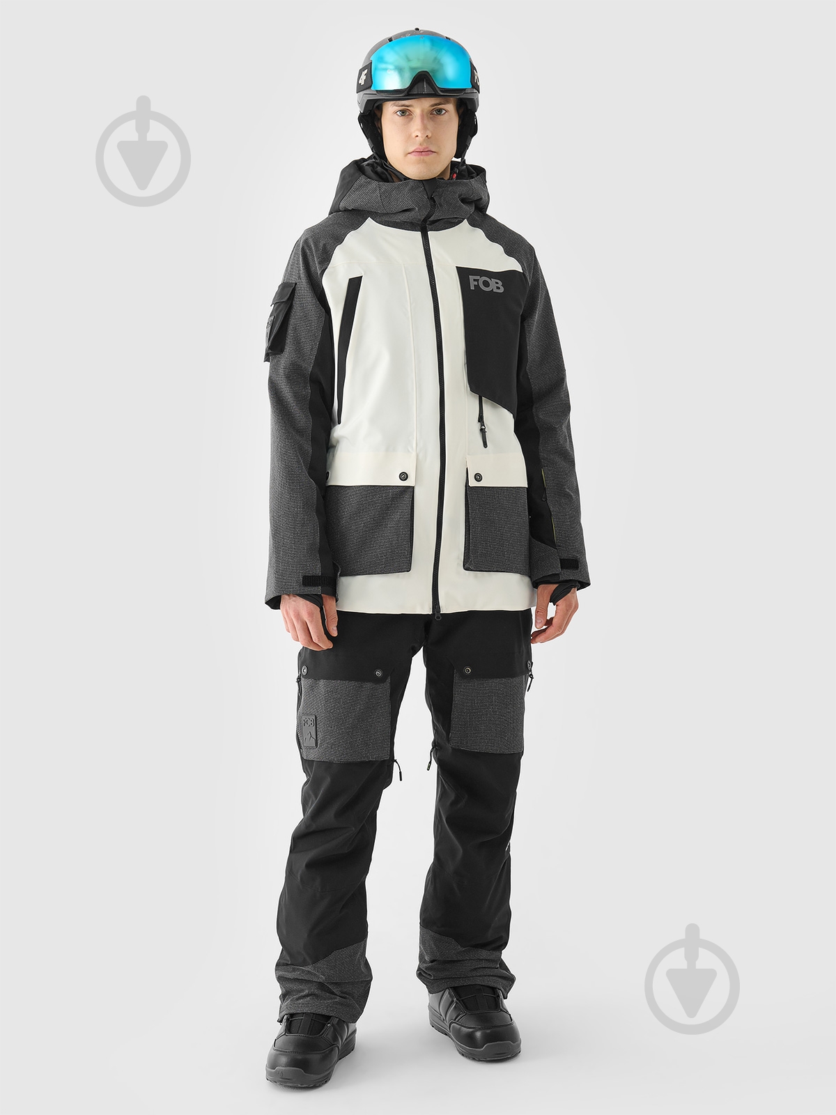 Куртка чоловіча зимова 4F TECHNICAL JACKET M511 4FWAW24TTJAM511-11S р.2XL різнокольорова - фото 5