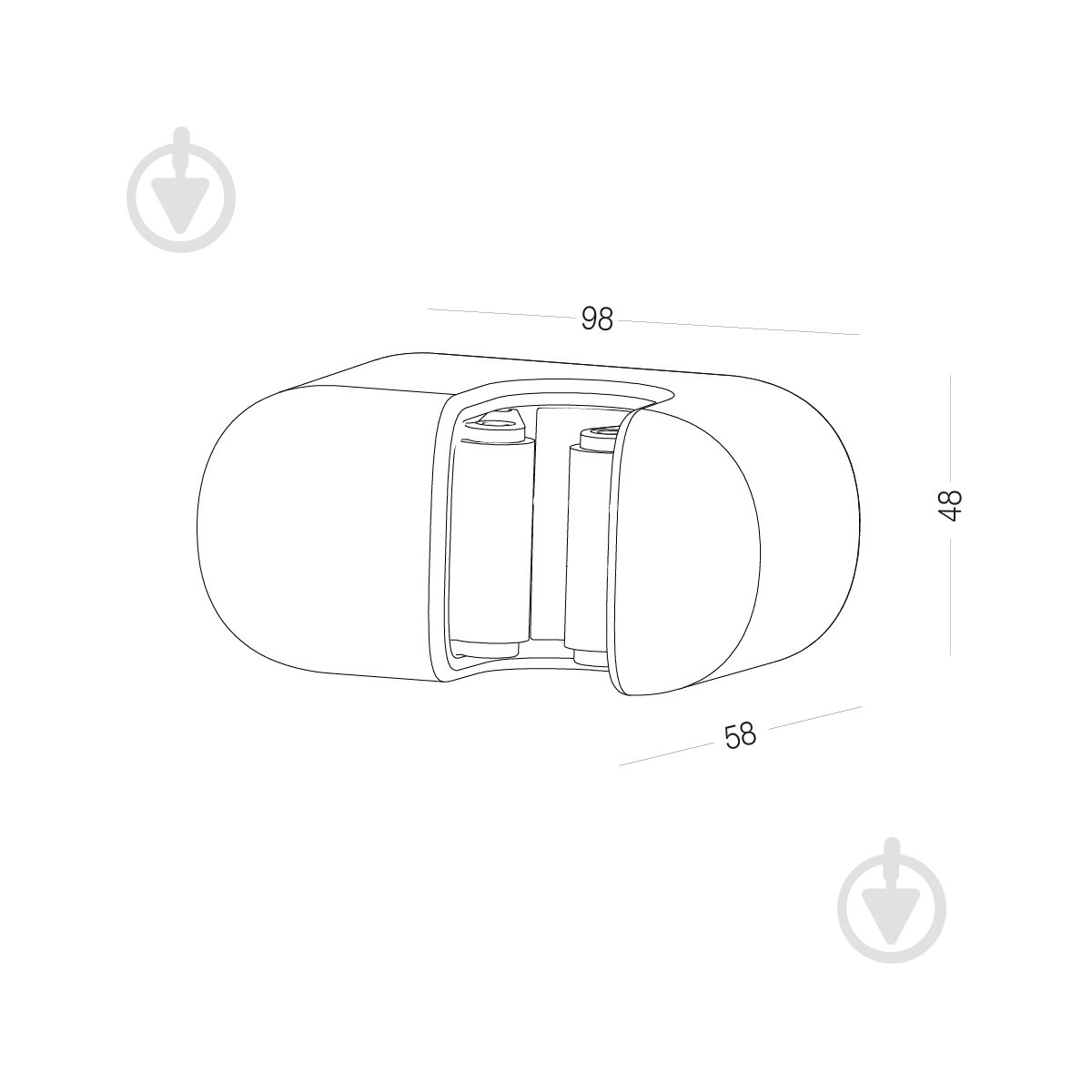 Держатель для швабры MVM BP-35 white - фото 6