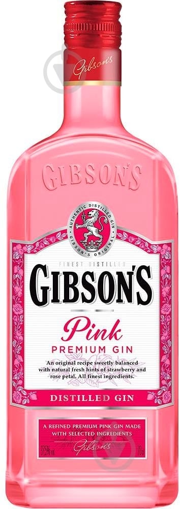 Джин Gibson's Pink 37.5% 0,7 л - фото 1 Джин Gibson's Pink 37.5% 0,7 л - фото 1