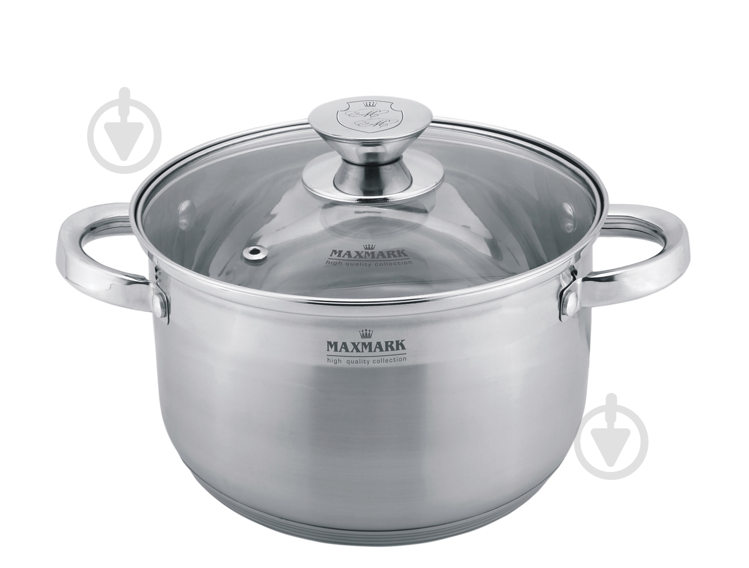 Кастрюля с крышкой Maxmark 4 л MK-3505 - фото 1
