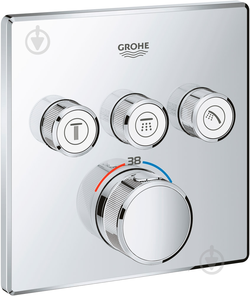 Верхняя часть смесителя для душа Grohe Grohtherm SmartControl 29126000 - фото 1 Верхняя часть смесителя для душа Grohe Grohtherm SmartControl 29126000 - фото 1
