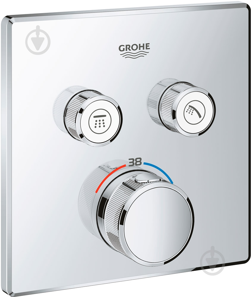Термостат скрытого монтажа Grohe Grohtherm SmartControl 29124000 - фото 1 Термостат скрытого монтажа Grohe Grohtherm SmartControl 29124000 - фото 1