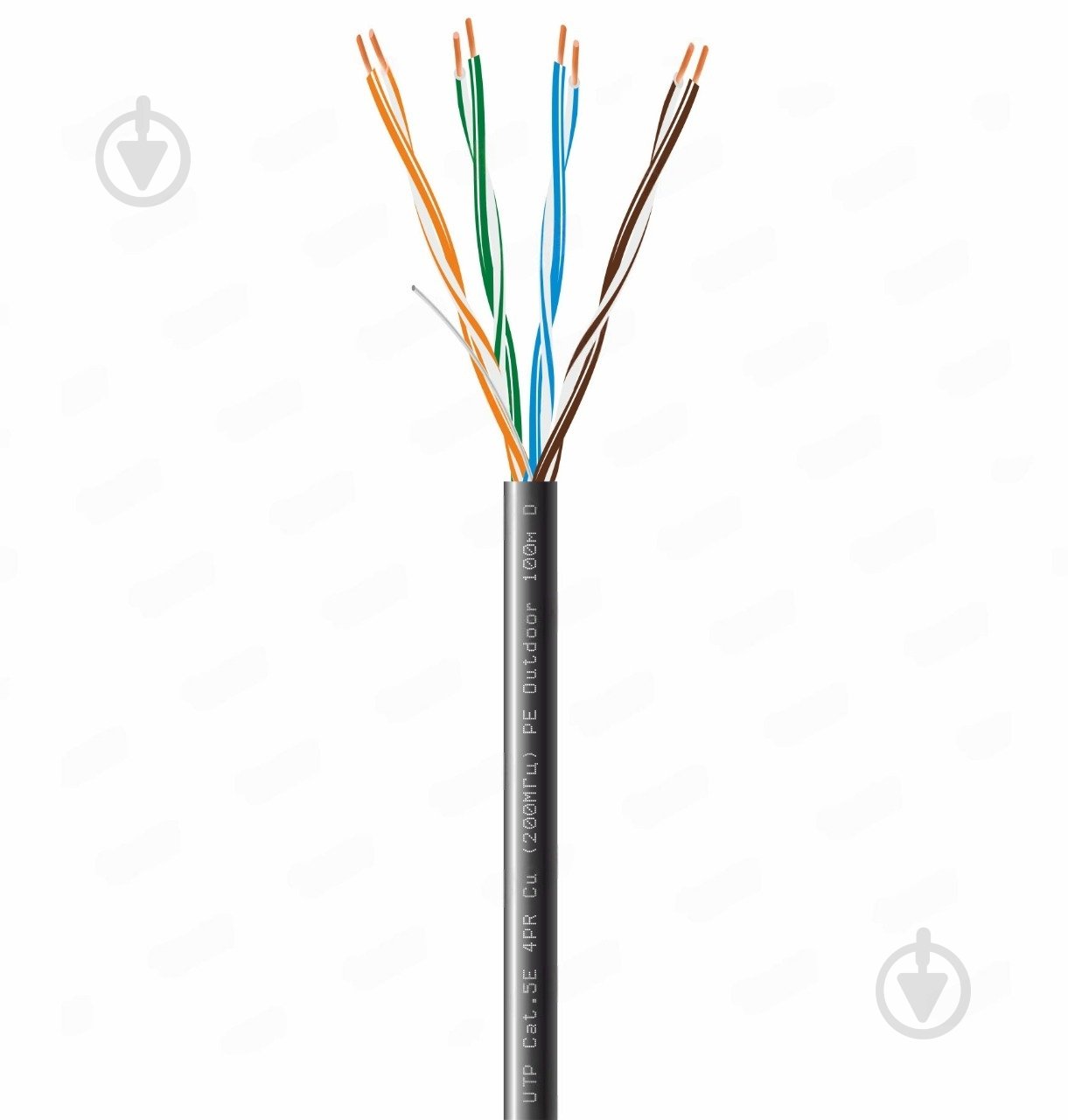 Кабель Dialan UTP 8x0,5 Cat.5E 4x2x0,5(100) PE Outdoor медь - фото 2 Кабель Dialan UTP 8x0,5 Cat.5E 4x2x0,5(100) PE Outdoor медь - фото 2