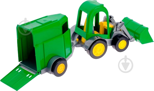 Трактор-погрузчик Wader багги с прицепом - фото 2 Трактор-погрузчик Wader багги с прицепом - фото 2