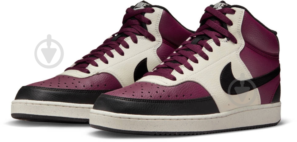 Кроссовки мужские демисезонные Nike COURT VISION MID NEXT NATURE DN3577-600 р.43 разноцветные - фото 5