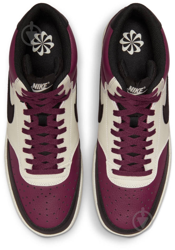 Кроссовки мужские демисезонные Nike COURT VISION MID NEXT NATURE DN3577-600 р.43 разноцветные - фото 6