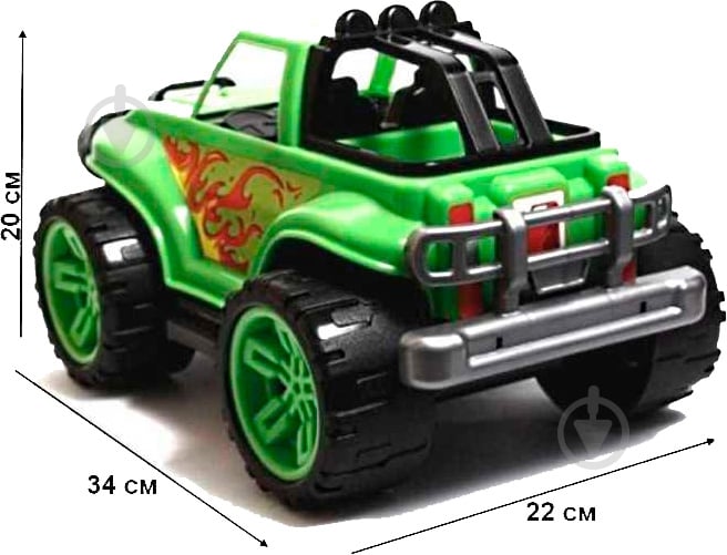 Автомобіль ТехноК Позашляховик - фото 5 Автомобіль ТехноК Позашляховик - фото 5