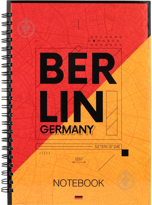 Блокнот Berlin А5 96 л 8032-05-a Axent - фото 1 Блокнот Berlin А5 96 л 8032-05-a Axent - фото 1
