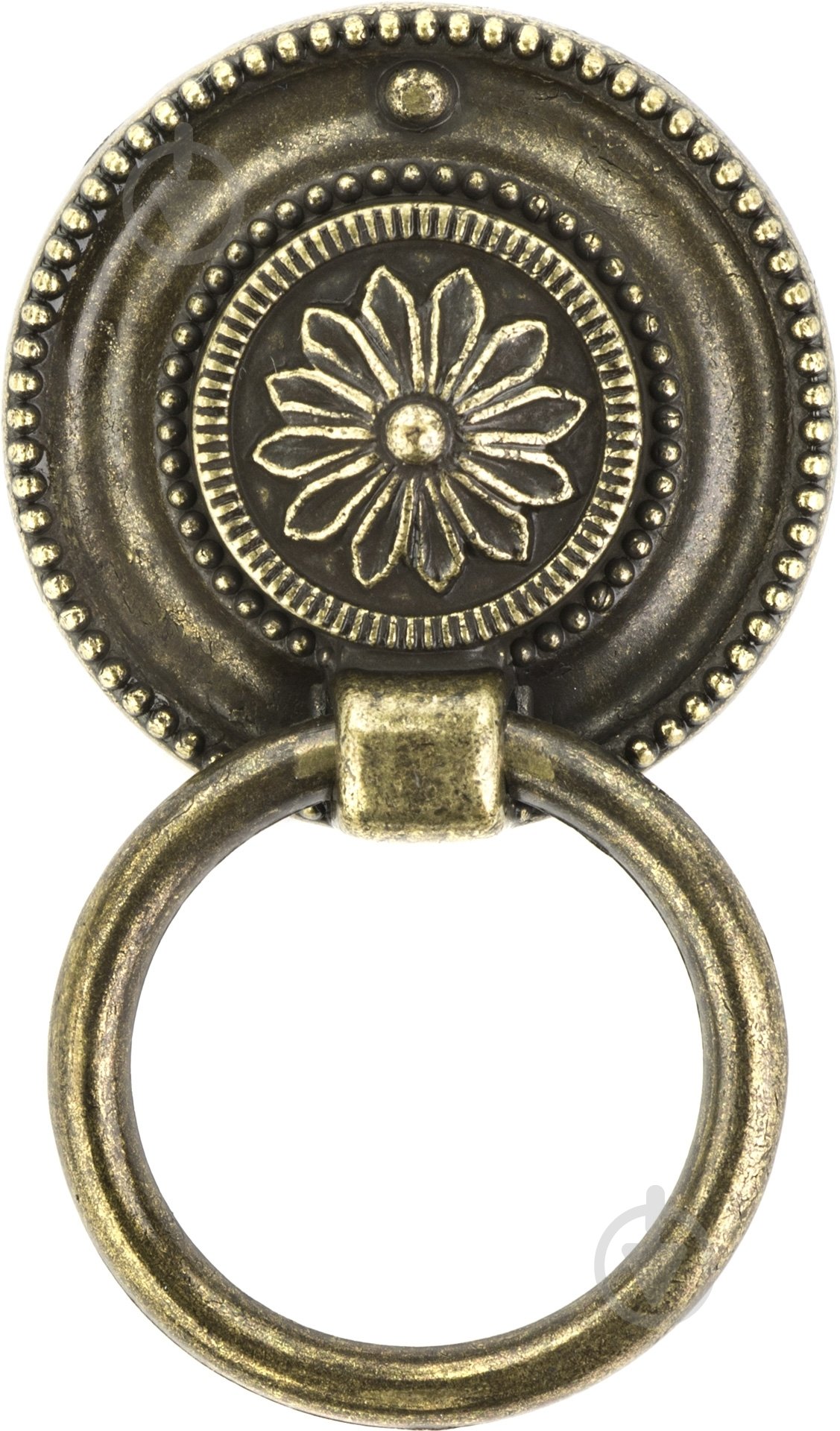 Мебельная ручка кнопка REI 2008.38 античная латунь - фото 1 Мебельная ручка кнопка REI 2008.38 античная латунь - фото 1