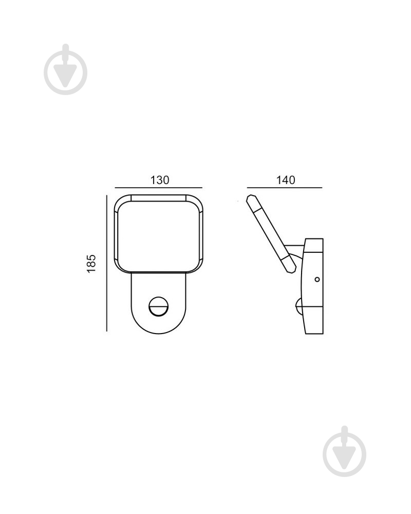 Светильник уличный настенный Italux IPIP54 черный OWL-6206-S-4K - фото 3 Светильник уличный настенный Italux IPIP54 черный OWL-6206-S-4K - фото 3