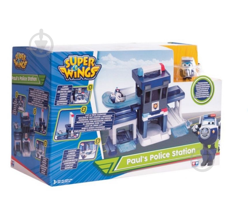 Игрушечный набор Super Wings EU720815S Paul's Station - фото 2 Игрушечный набор Super Wings EU720815S Paul's Station - фото 2
