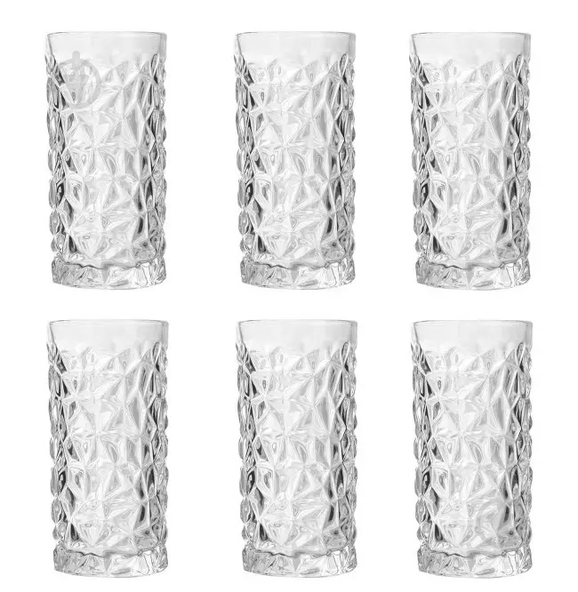 Набор стаканов высоких Helios 5510 380 мл 6 шт. - фото 2