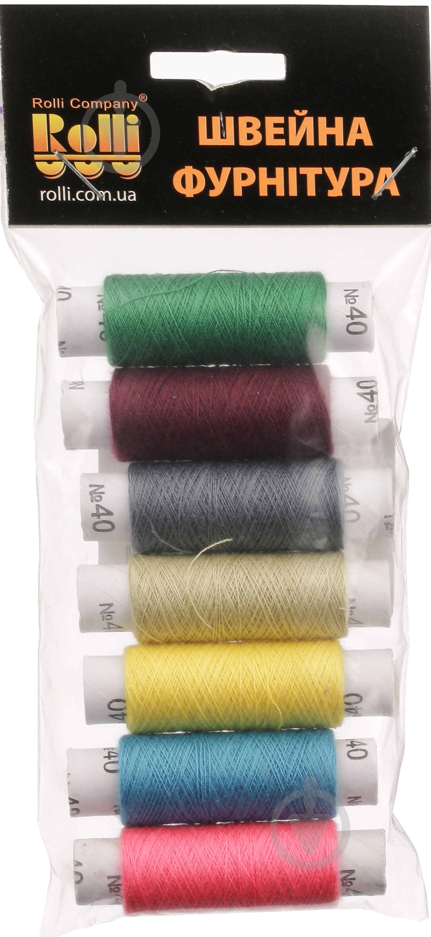 Набор ниток цветных - фото 1