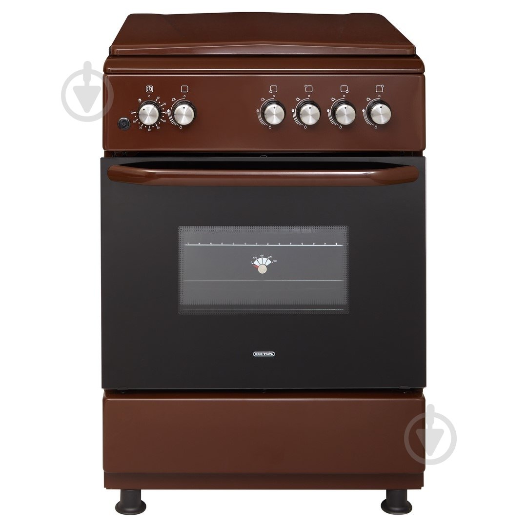 Плита газовая Eleyus CAST 6001 CF BR - фото 1 Плита газовая Eleyus CAST 6001 CF BR - фото 1