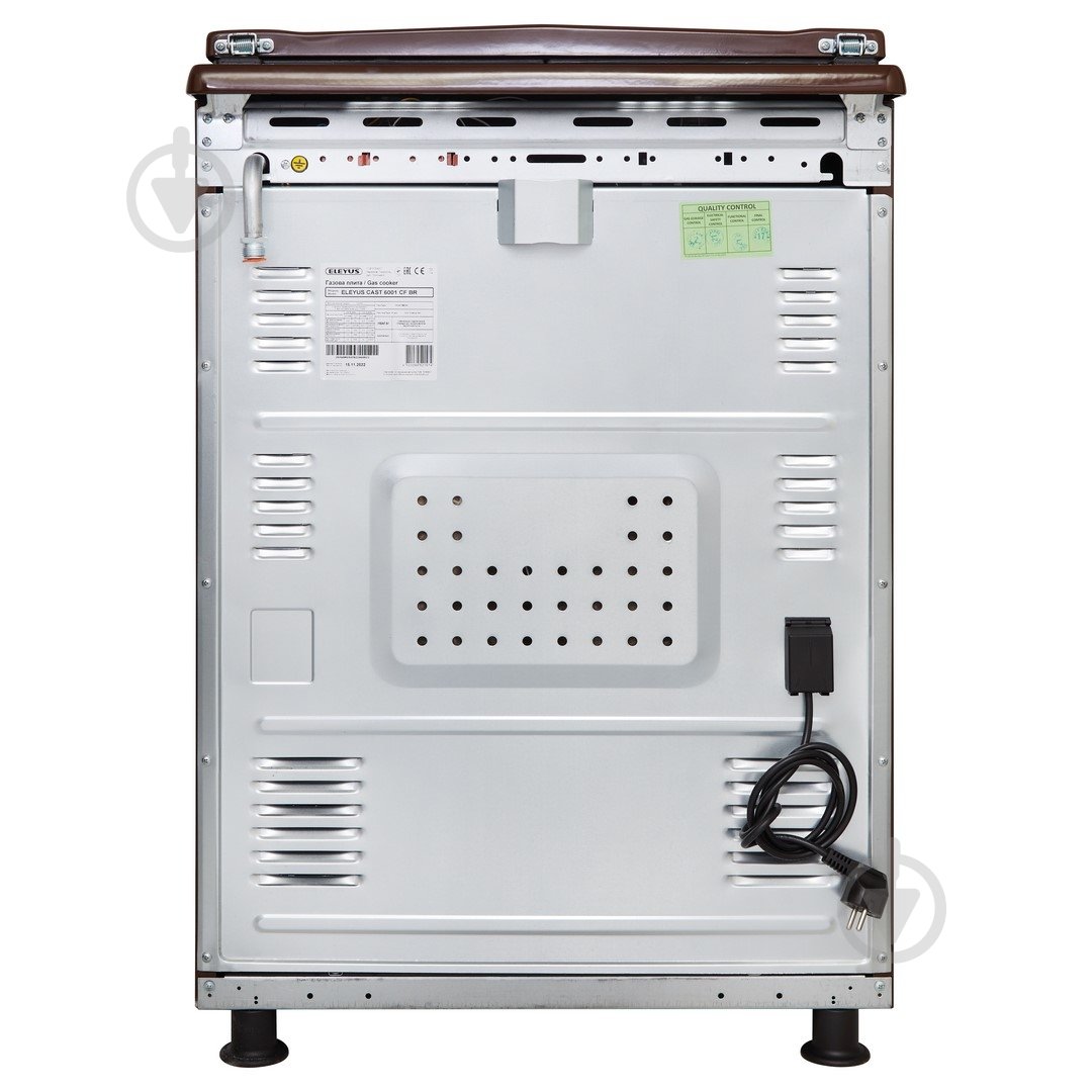 Плита газовая Eleyus CAST 6001 CF BR - фото 3 Плита газовая Eleyus CAST 6001 CF BR - фото 3