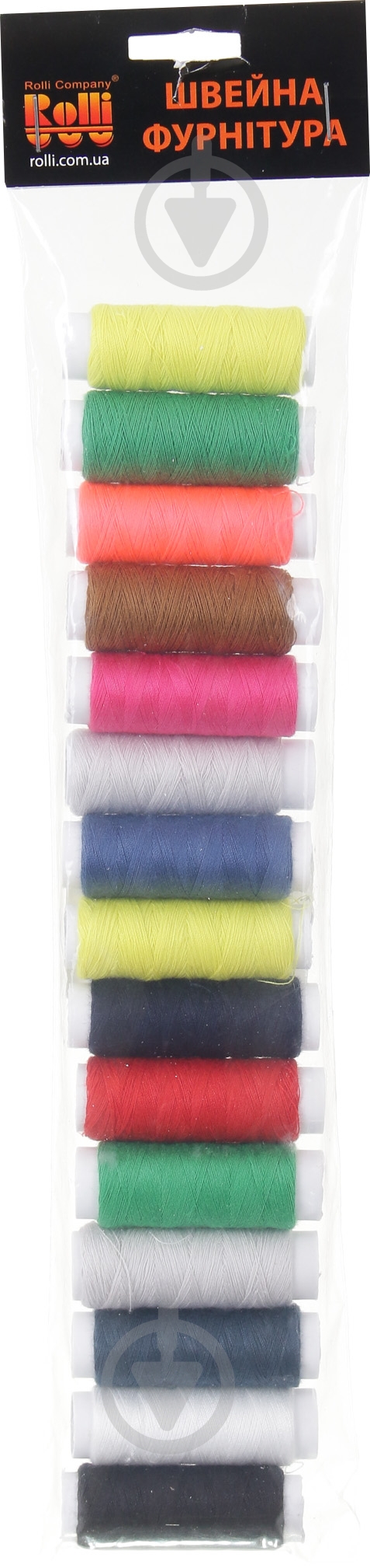 Набор ниток цветных 15 шт. - фото 1 Набор ниток цветных 15 шт. - фото 1