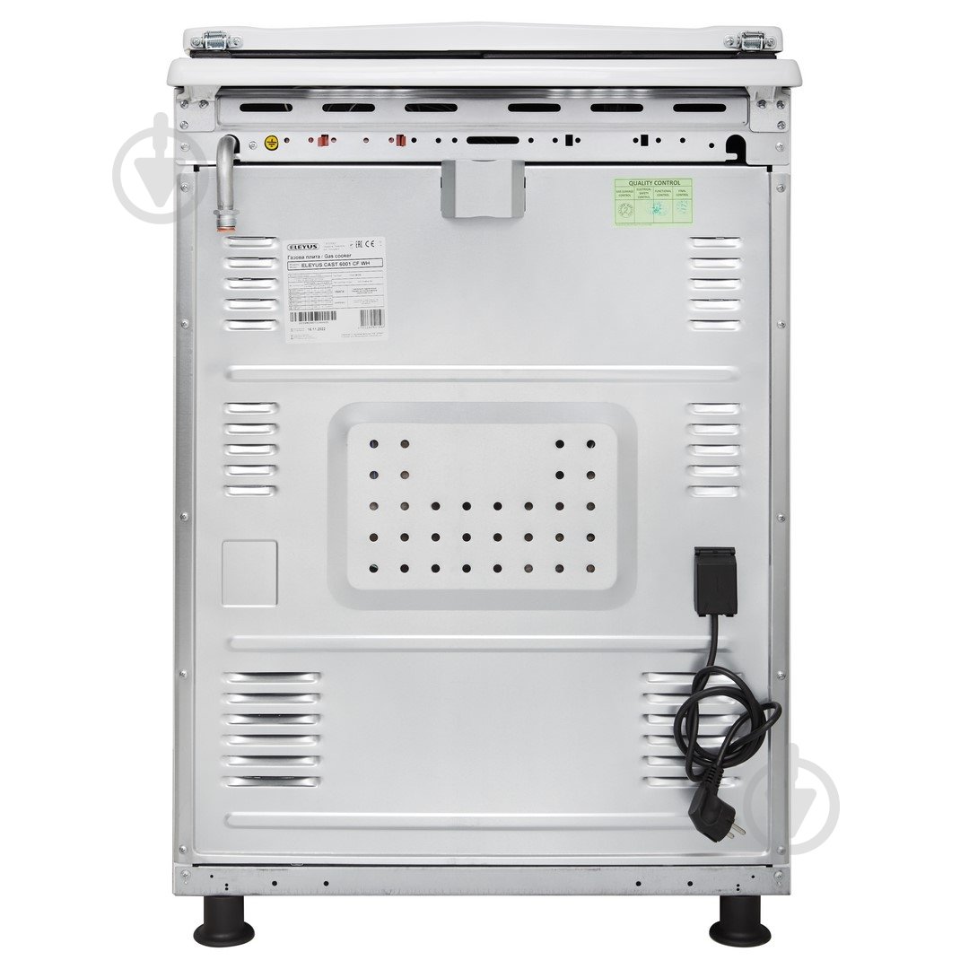 Плита газовая Eleyus CAST 6001 CF WH - фото 6 Плита газовая Eleyus CAST 6001 CF WH - фото 6
