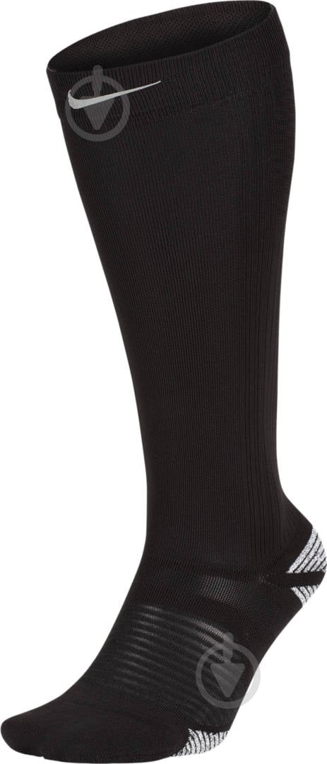 Гетры футбольные Nike U NG RACING COMPRESS KNEE SK0051-010 р.6-7,5 черный - фото 1