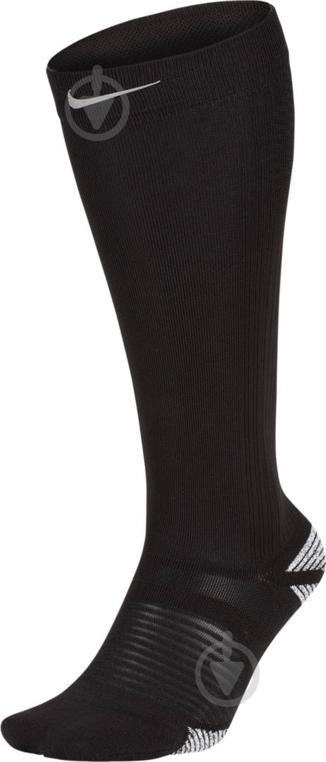 Гетры футбольные Nike U NG RACING COMPRESS KNEE SK0051-010 р.8-9,5 черный - фото 1