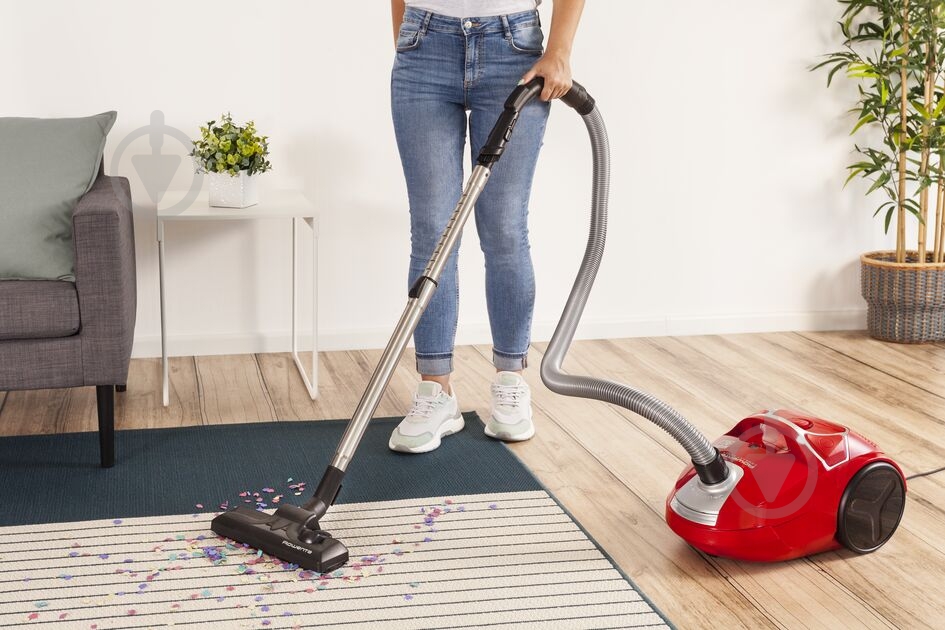 Пылесос Rowenta COMPACT POWER RO3953EA red - фото 8