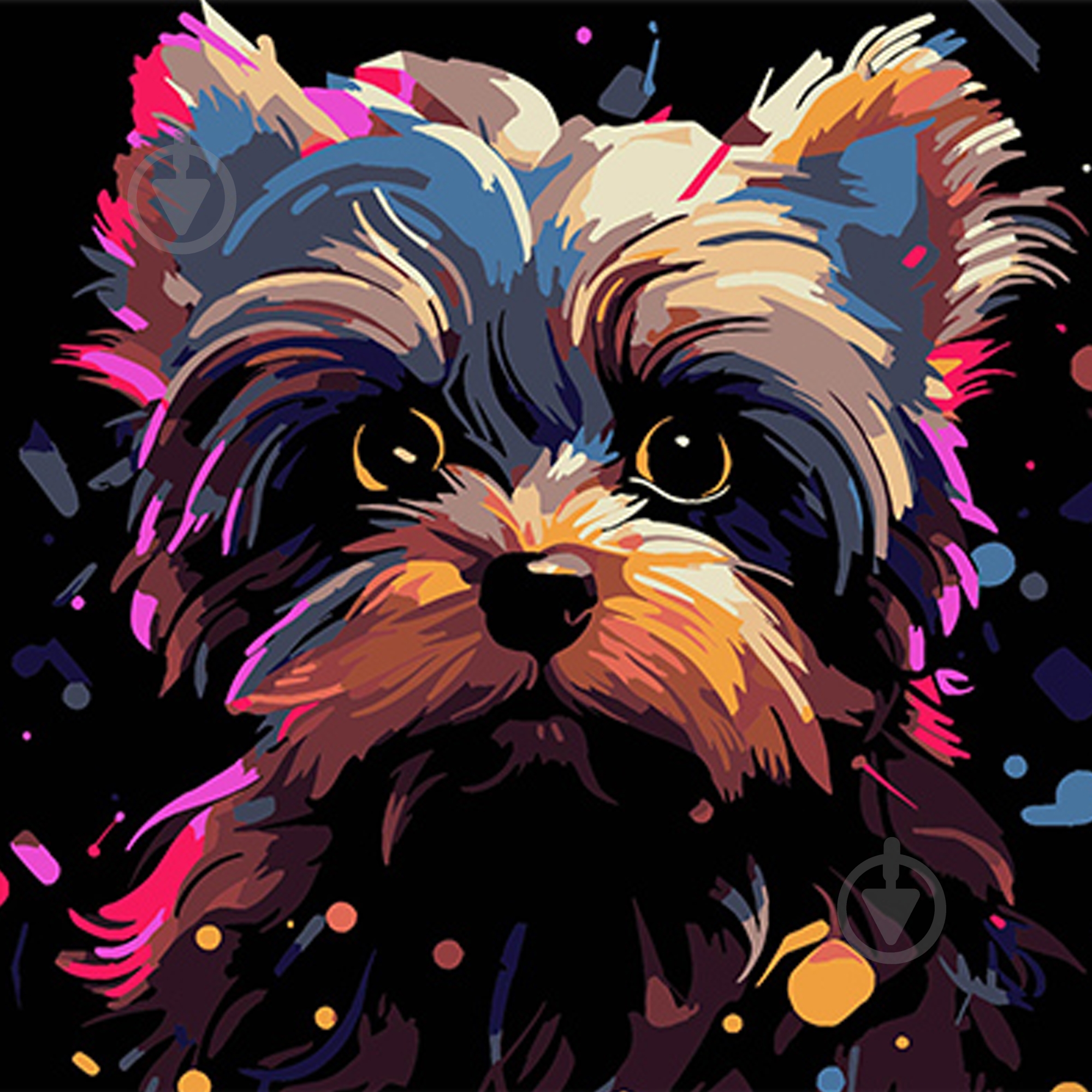 Набір для розпису за номерами Strateg Йорк експресія кольору SH3030-23 - фото 1 Набір для розпису за номерами Strateg Йорк експресія кольору SH3030-23 - фото 1