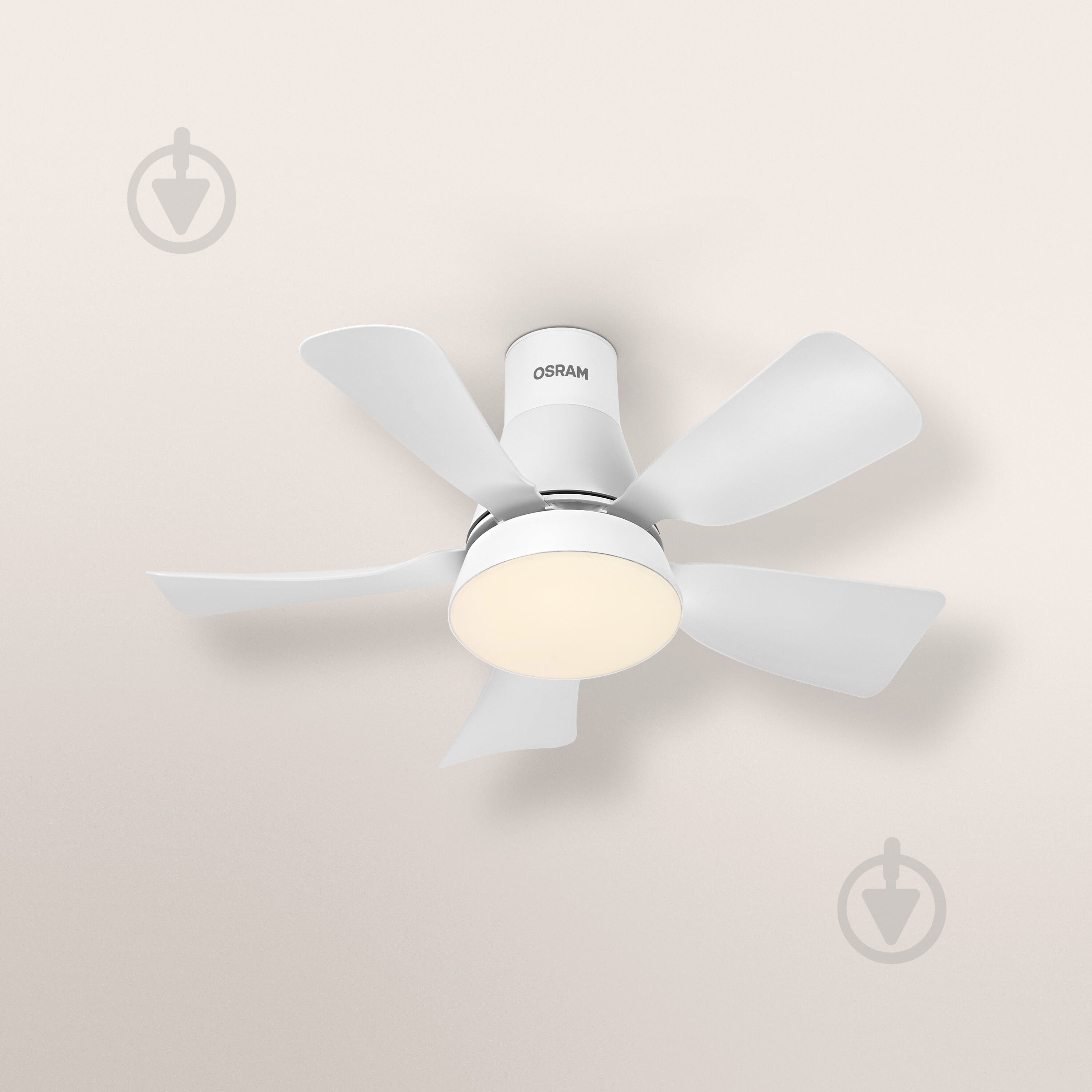 Люстра-вентилятор Osram Ceiling DIM 15 Вт белый FAN LESTE - фото 7
