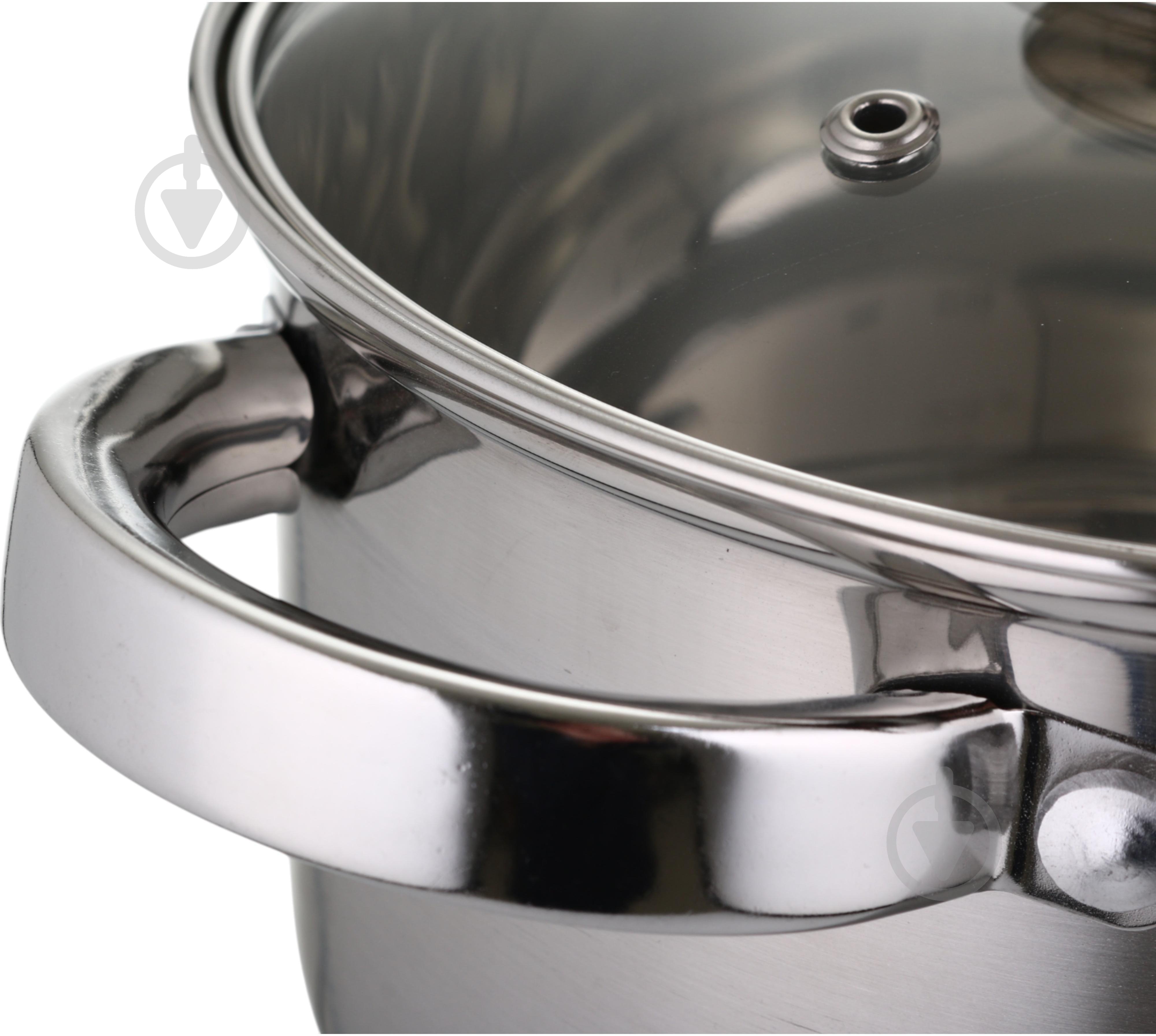 Кастрюля с крышкой Maxmark 2 л 18 см MK-3702 - фото 4