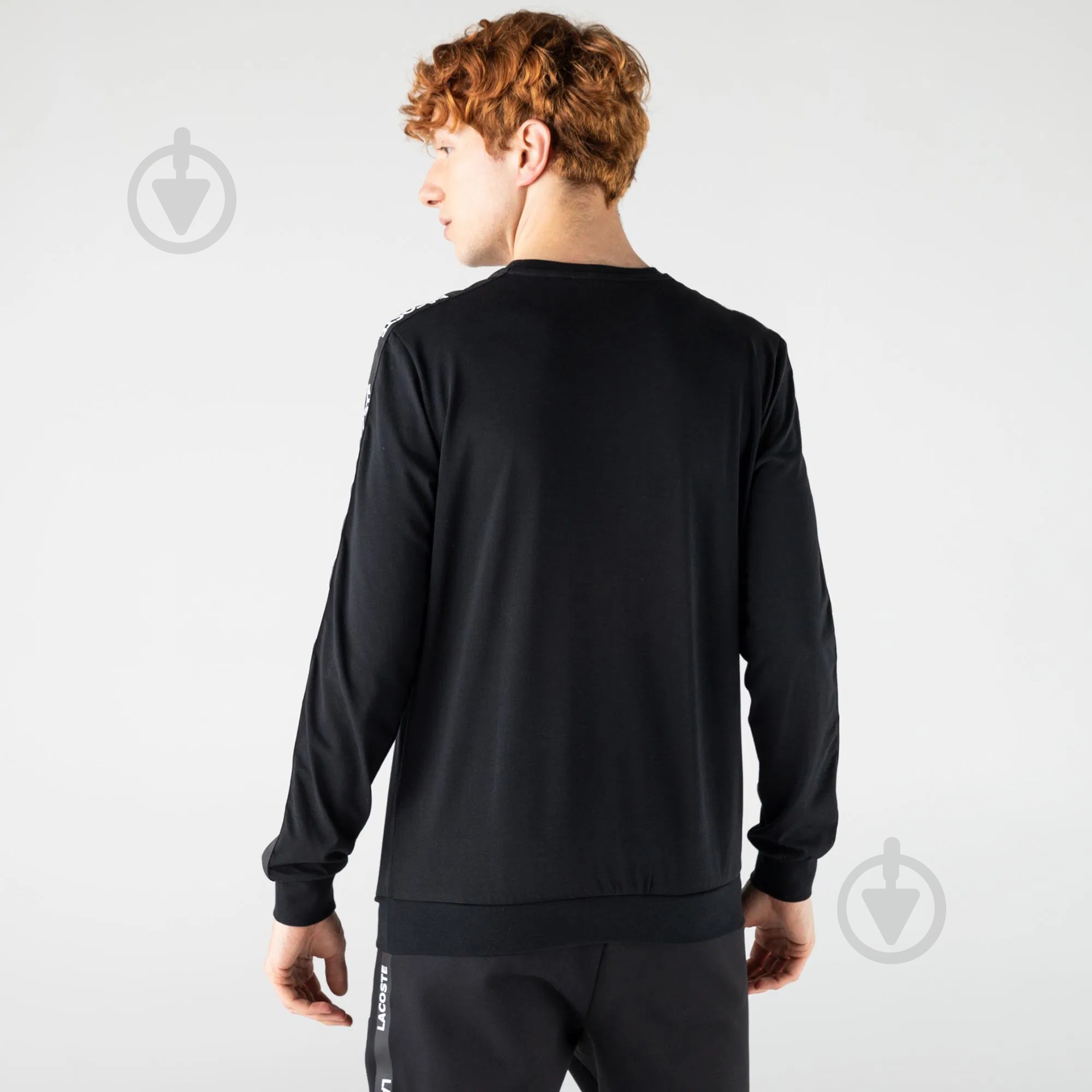 Лонгслив Lacoste TH215151S р.2XL черный - фото 2