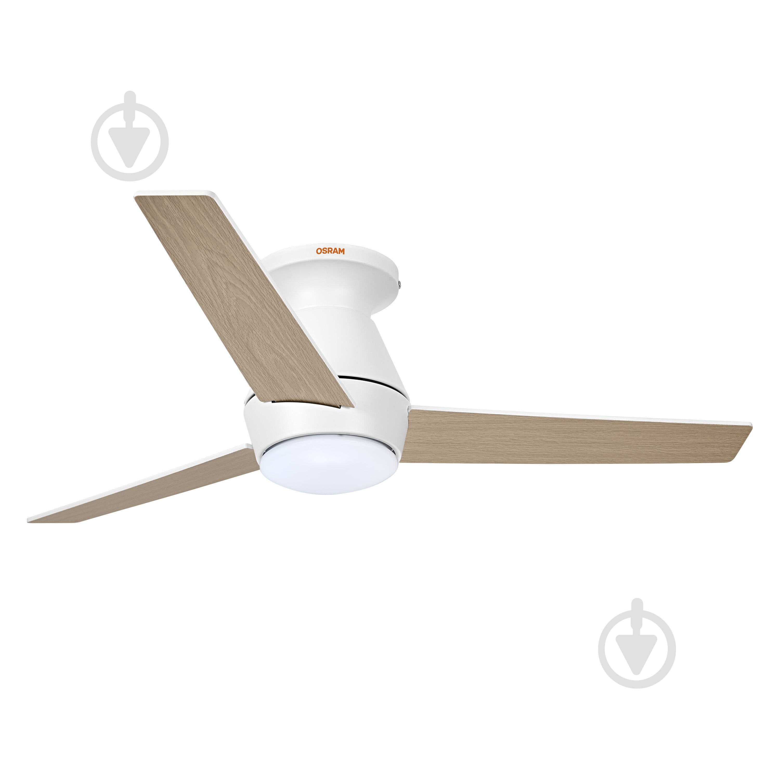 Люстра-вентилятор Osram Ceiling RGB DIM 18 Вт білий/дерево FAN NORDES - фото 7