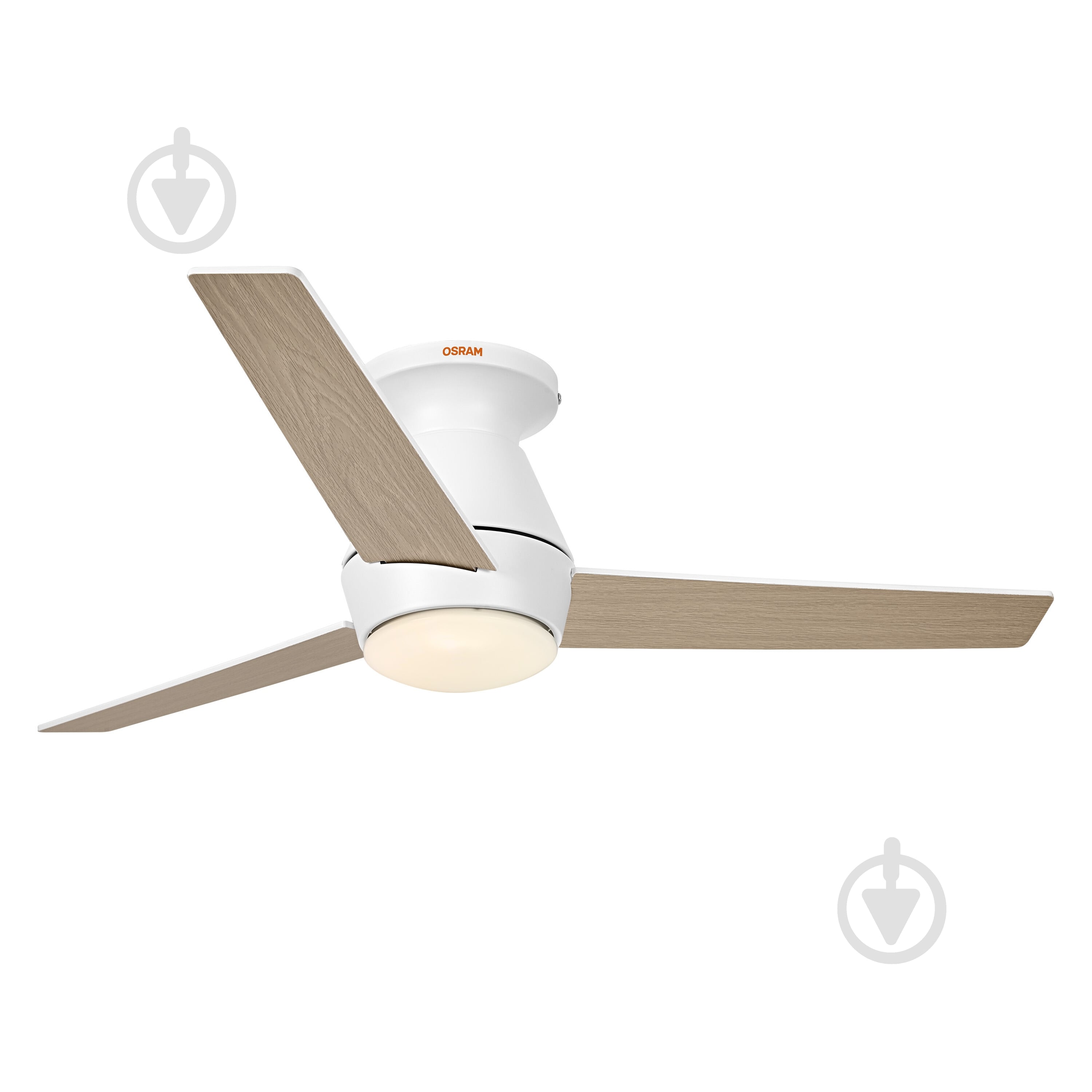 Люстра-вентилятор Osram Ceiling RGB DIM 18 Вт білий/дерево FAN NORDES - фото 5