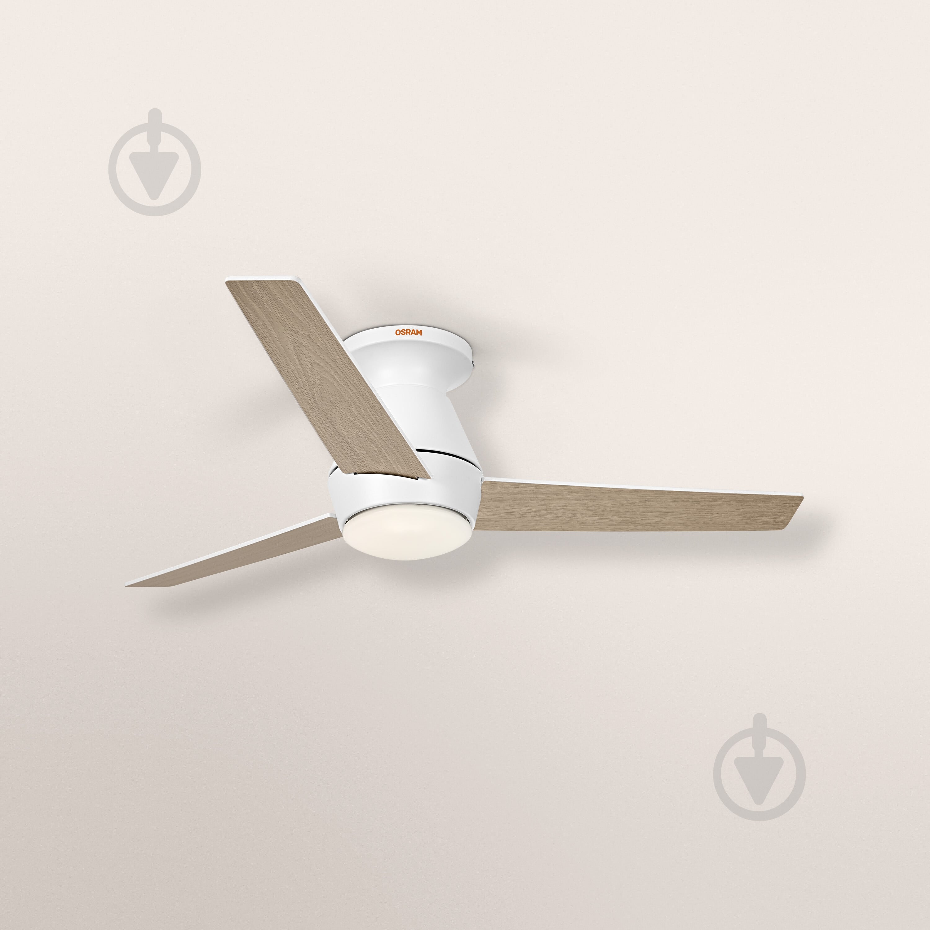 Люстра-вентилятор Osram Ceiling RGB DIM 18 Вт білий/дерево FAN NORDES - фото 13