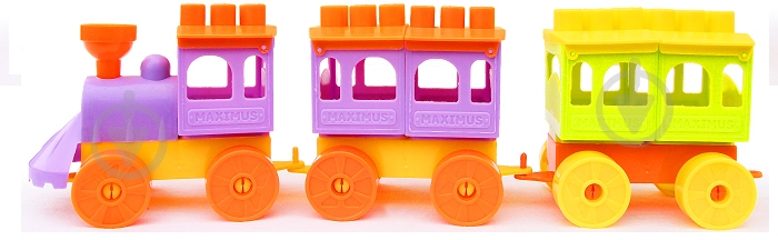 Конструктор Maximus Паровозик Малыш 2 - фото 1 Конструктор Maximus Паровозик Малыш 2 - фото 1