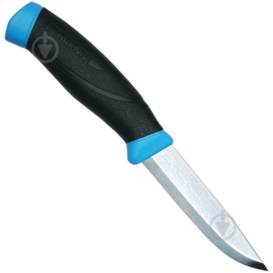 Нож Morakniv фиксированный Companion blue 12215 - фото 1 Нож Morakniv фиксированный Companion blue 12215 - фото 1