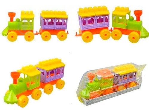 Конструктор Maximus Паровозик Малыш 1 - фото 4