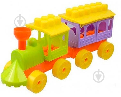 Конструктор Maximus Паровозик Малыш 1 - фото 3