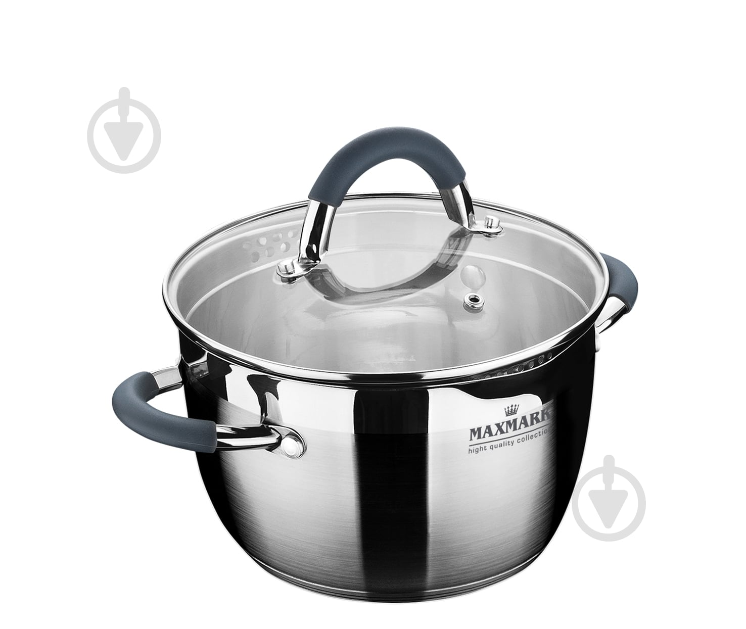 Кастрюля с крышкой Maxmark 2 л 18 см MK-5602 - фото 1