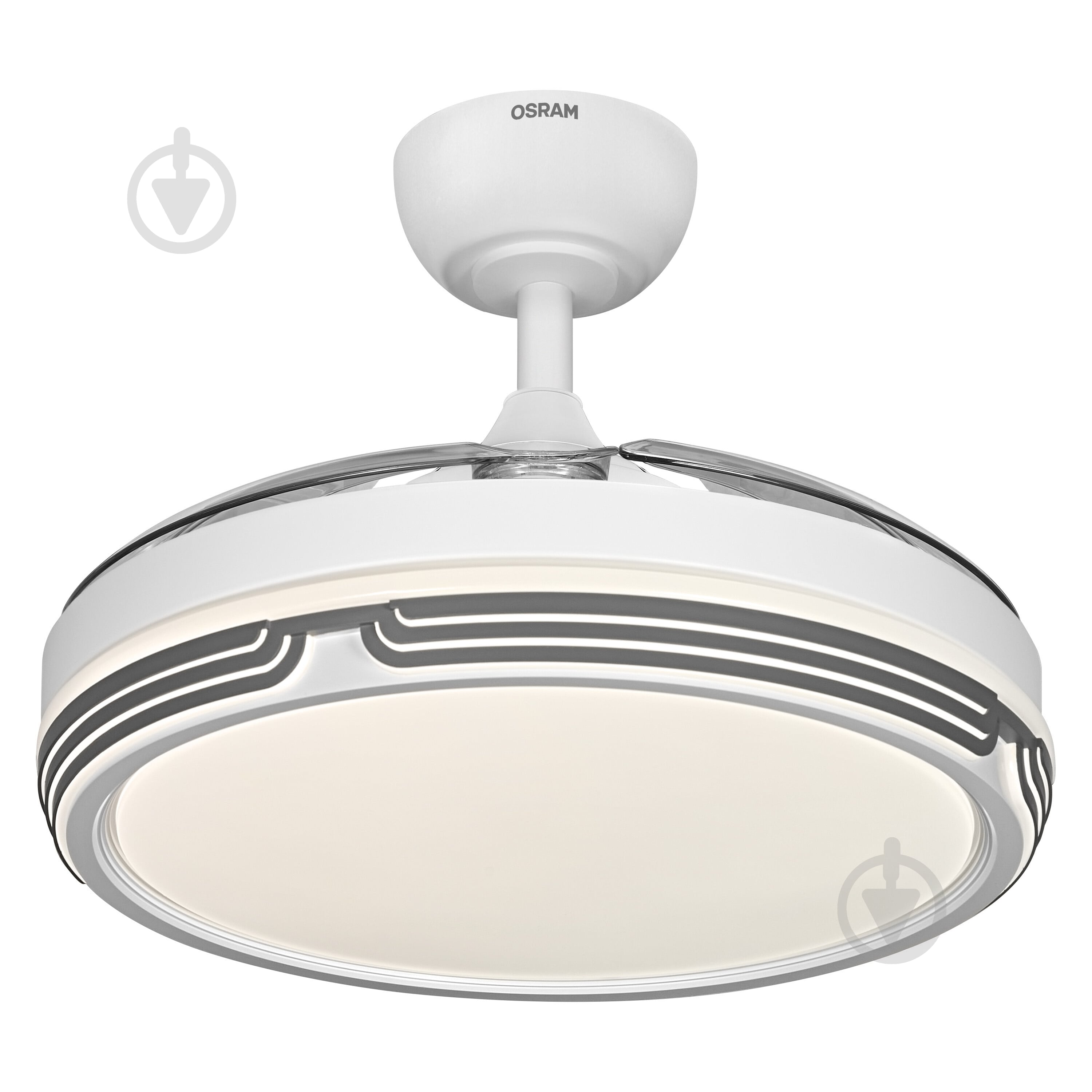 Люстра-вентилятор Osram Ceiling DIM 36 Вт белый FAN LEVECHE - фото 9