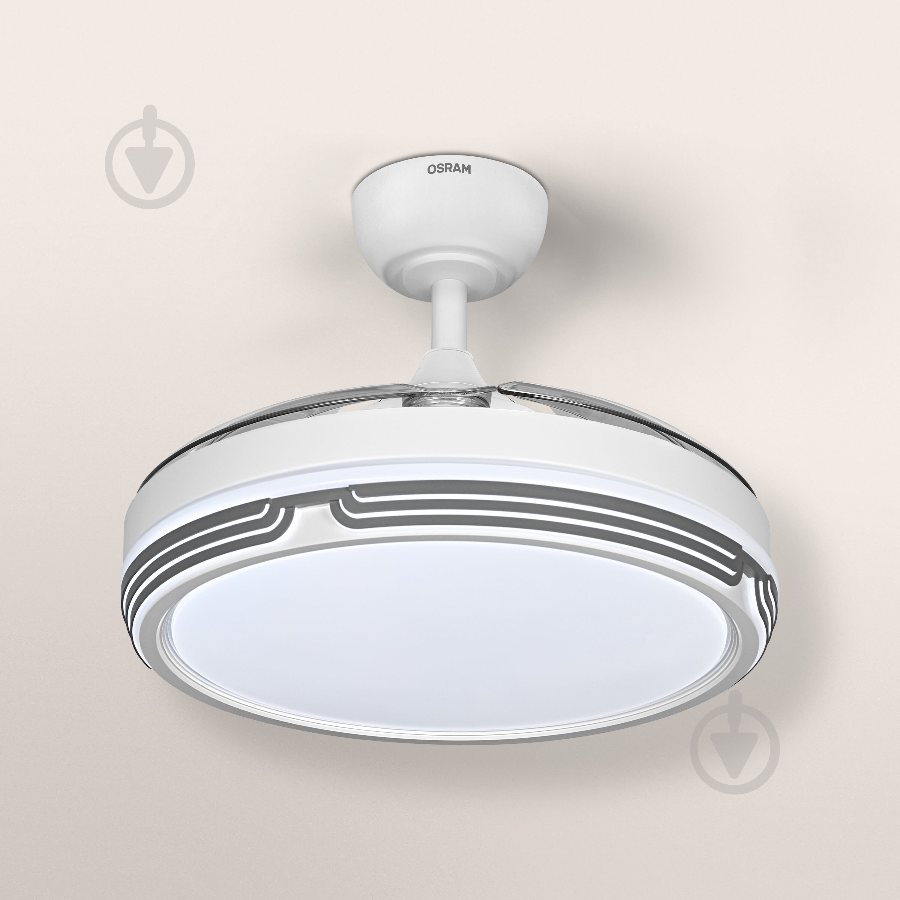 Люстра-вентилятор Osram Ceiling DIM 36 Вт белый FAN LEVECHE - фото 20