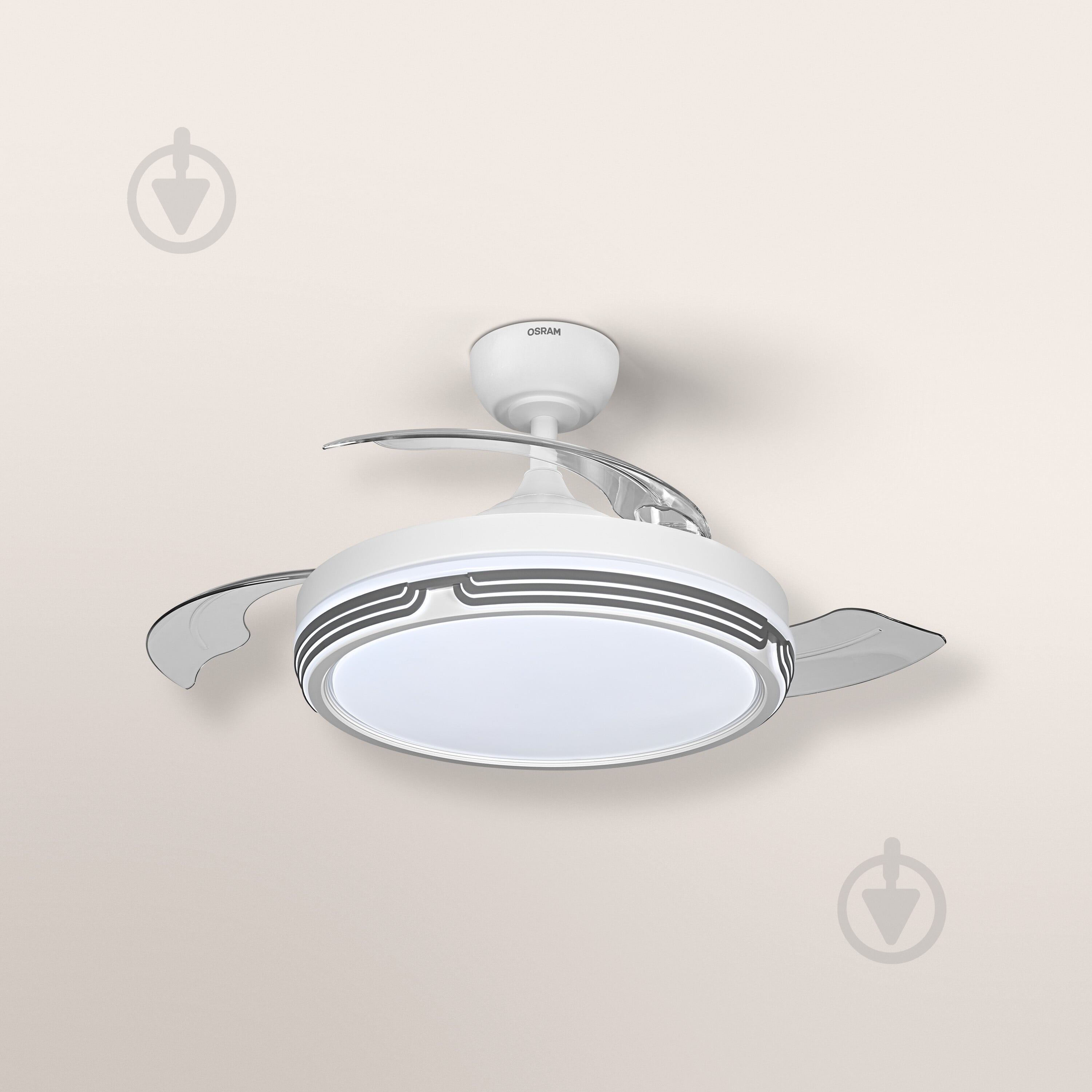 Люстра-вентилятор Osram Ceiling DIM 36 Вт белый FAN LEVECHE - фото 16