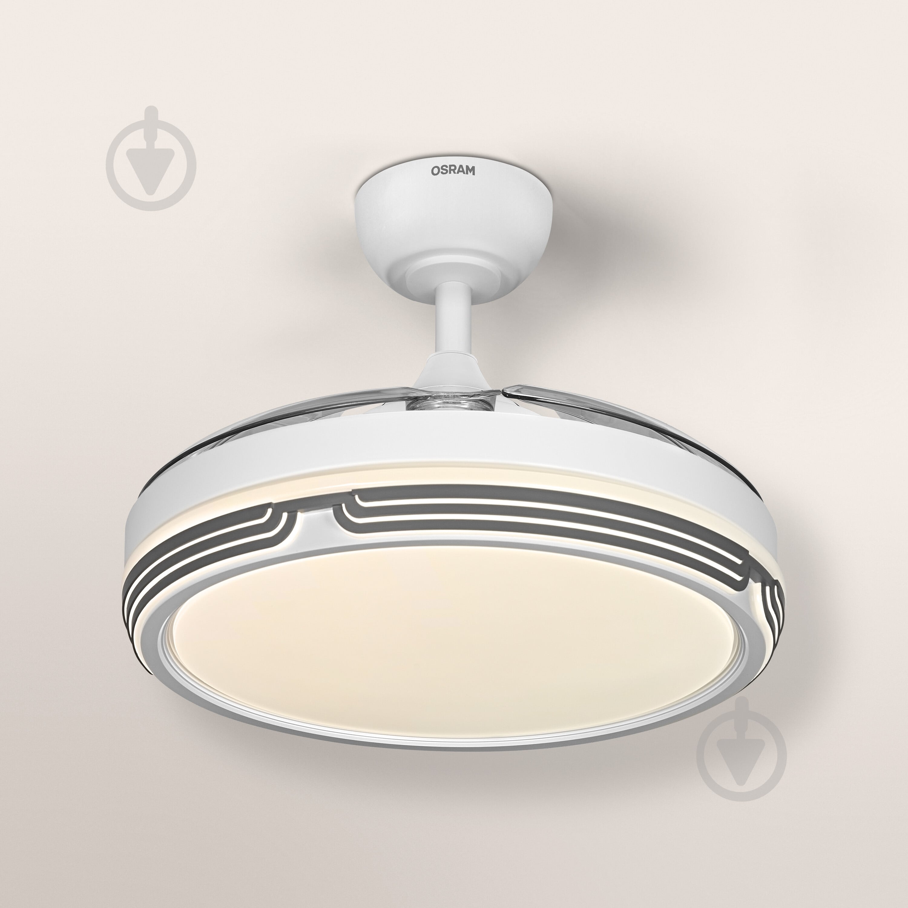 Люстра-вентилятор Osram Ceiling DIM 36 Вт белый FAN LEVECHE - фото 18