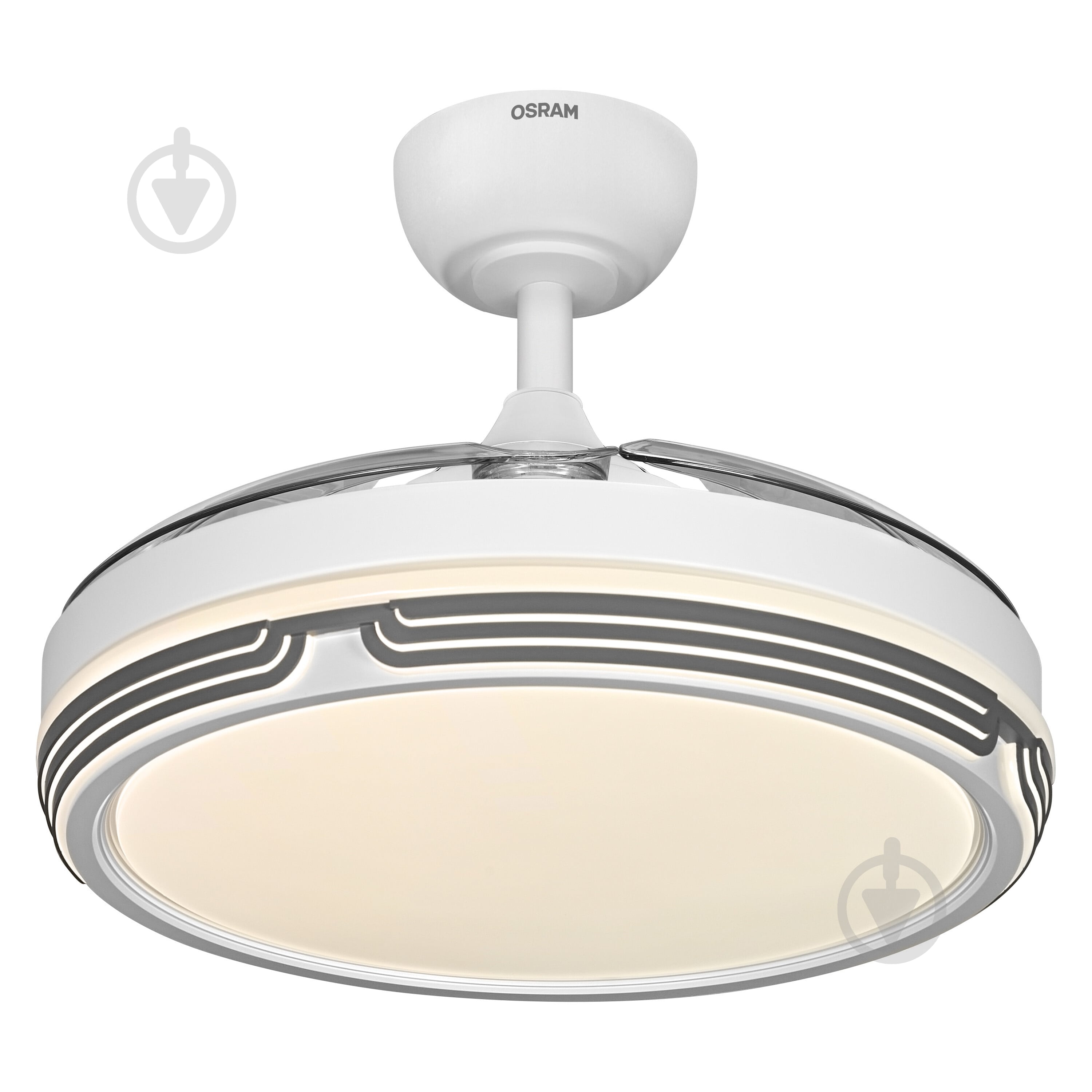 Люстра-вентилятор Osram Ceiling DIM 36 Вт белый FAN LEVECHE - фото 8