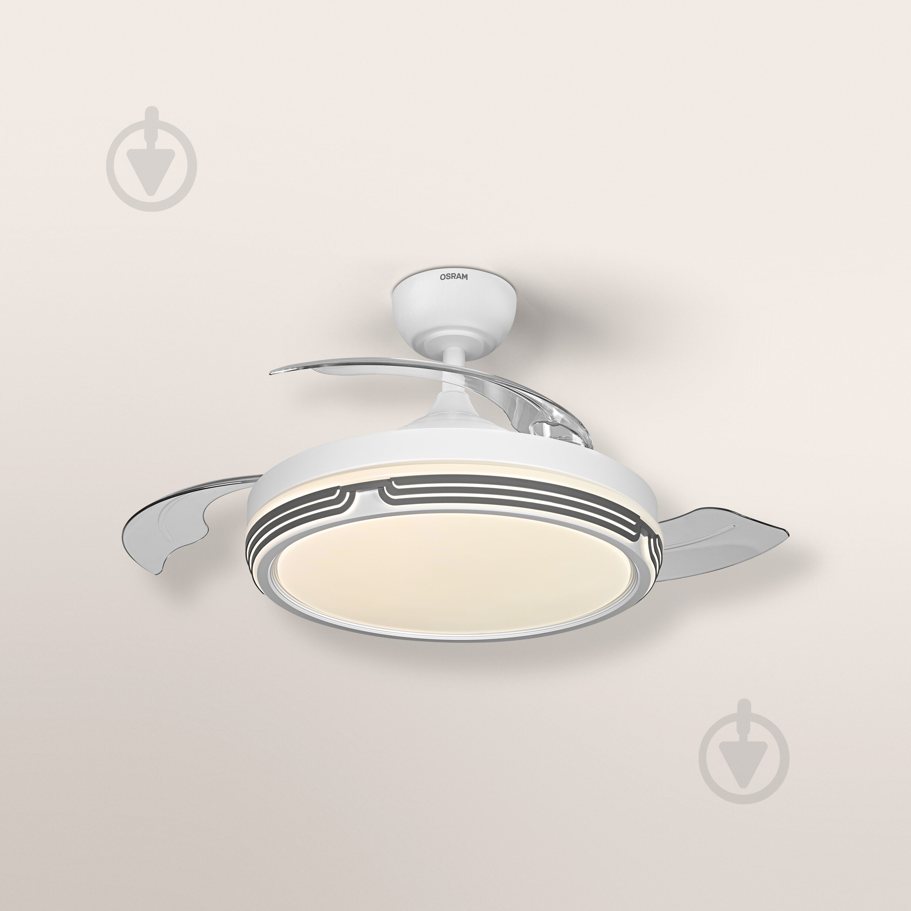 Люстра-вентилятор Osram Ceiling DIM 36 Вт белый FAN LEVECHE - фото 15